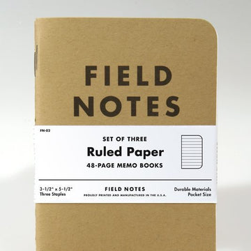 Field Notes Original Memo Books (3-Pack)