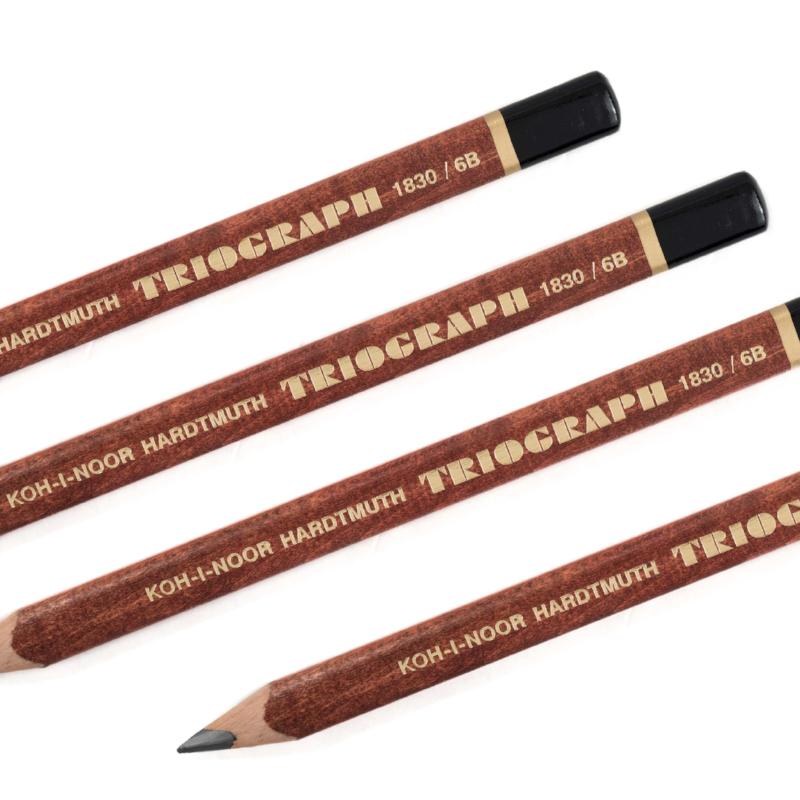 Koh-I-Noor Triograph Pencils - 6B