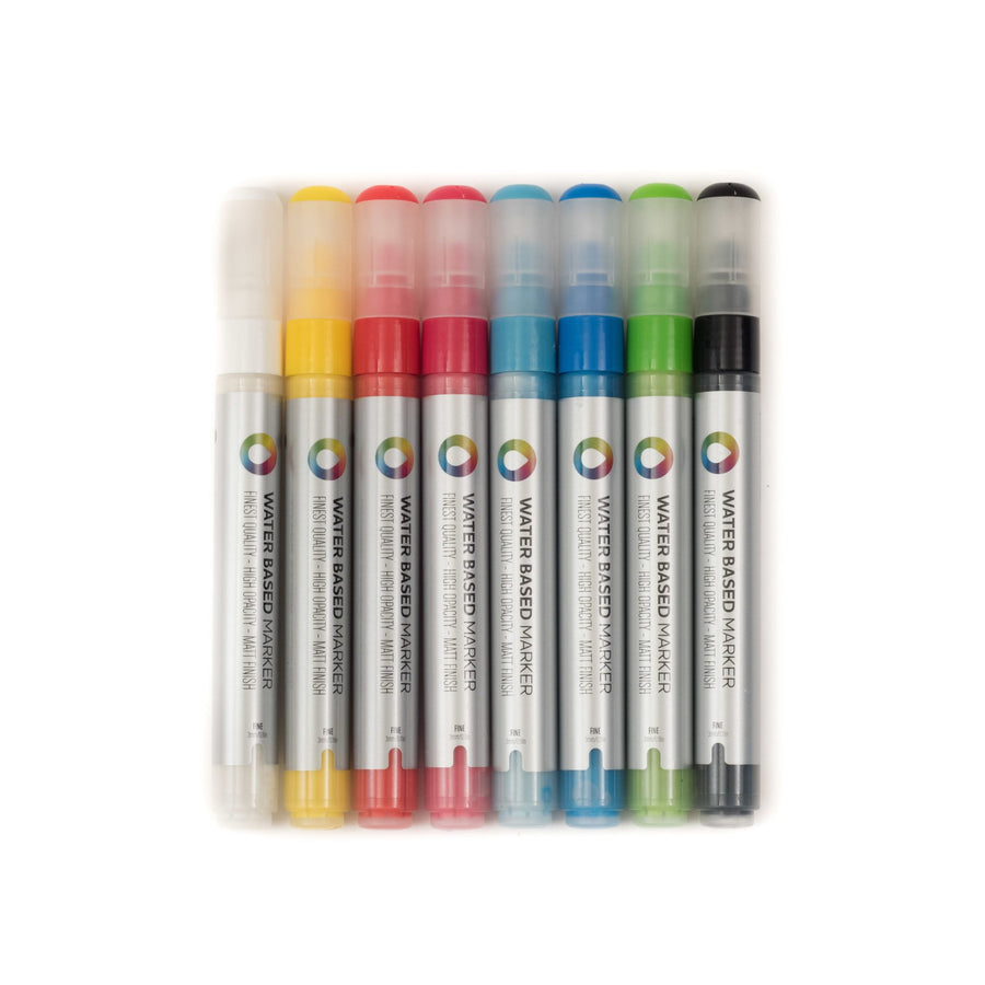 Montana Colors 3mm Water-based Paint Markers (8-Pack)
