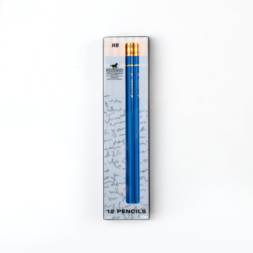 Palomino Blue Eraser-Tipped HB Pencils (12 Count) | Pencils.com