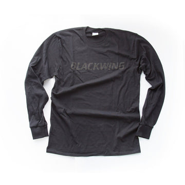 Blackwing Long Sleeve Logo T-Shirt - Black