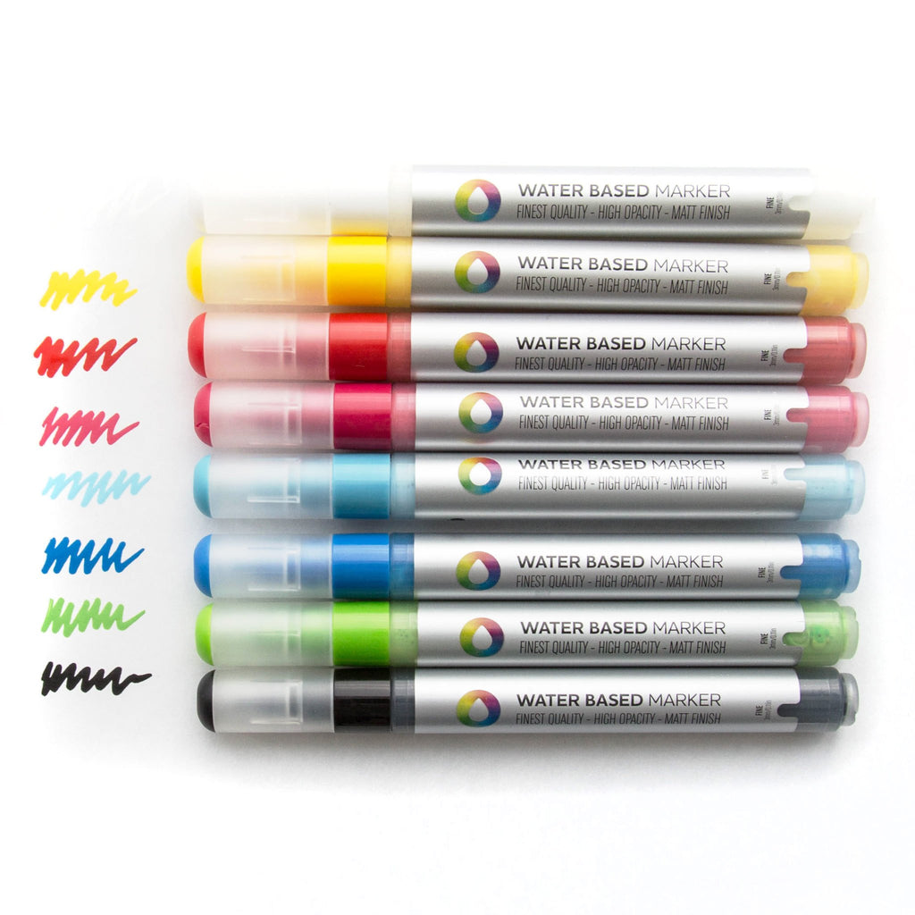 Montana Colors 3mm Water-based Paint Markers (8-Pack) - Pencils