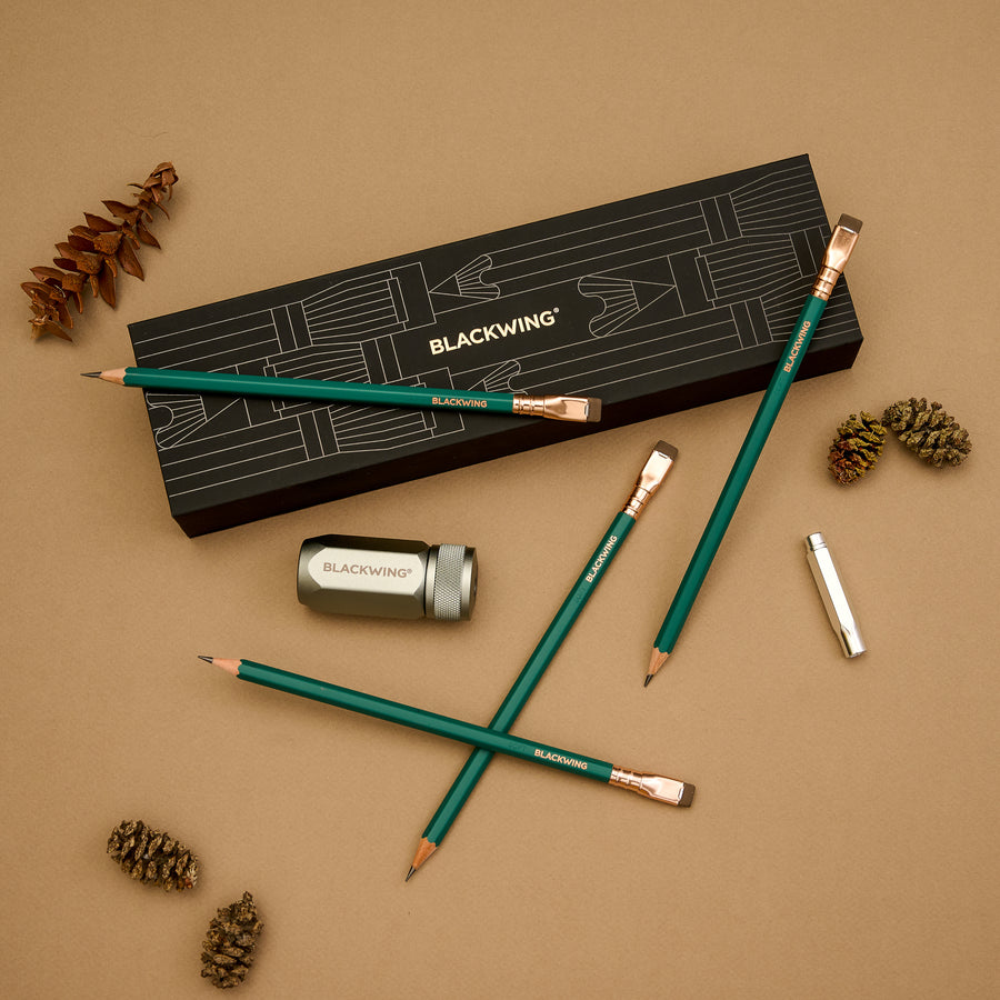 Blackwing Matte Green Pencil Essentials Set