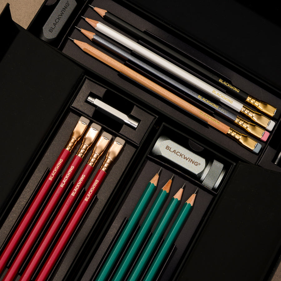 Blackwing Matte Green Pencil Essentials Set