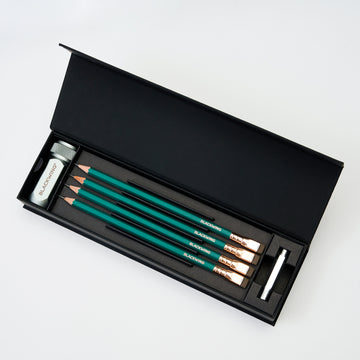 Blackwing Matte Green Pencil Essentials Set