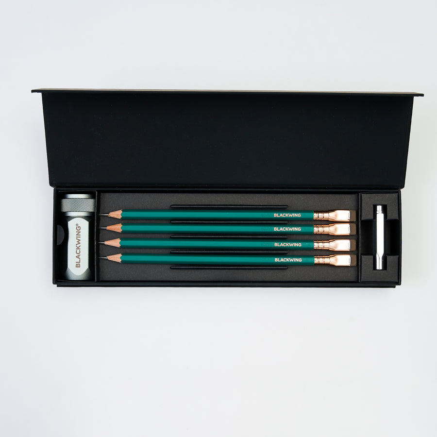 Blackwing Matte Green Pencil Essentials Set