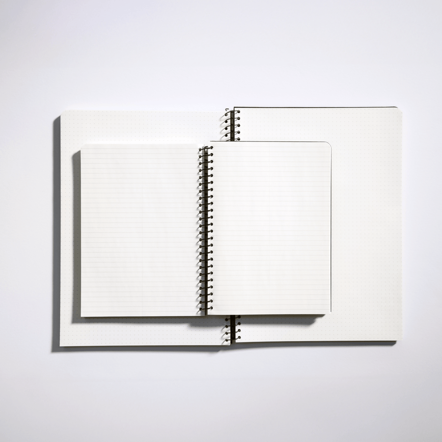 Blackwing Spiral Notebooks, two sizes
