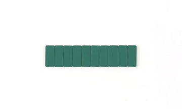 Blacking Volume 710 Replacement Erasers in forest green