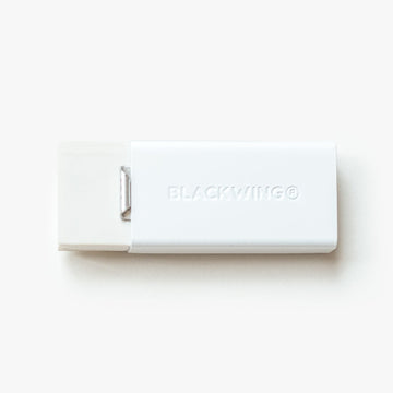 Blackwing Soft Handheld Eraser + Holder - White