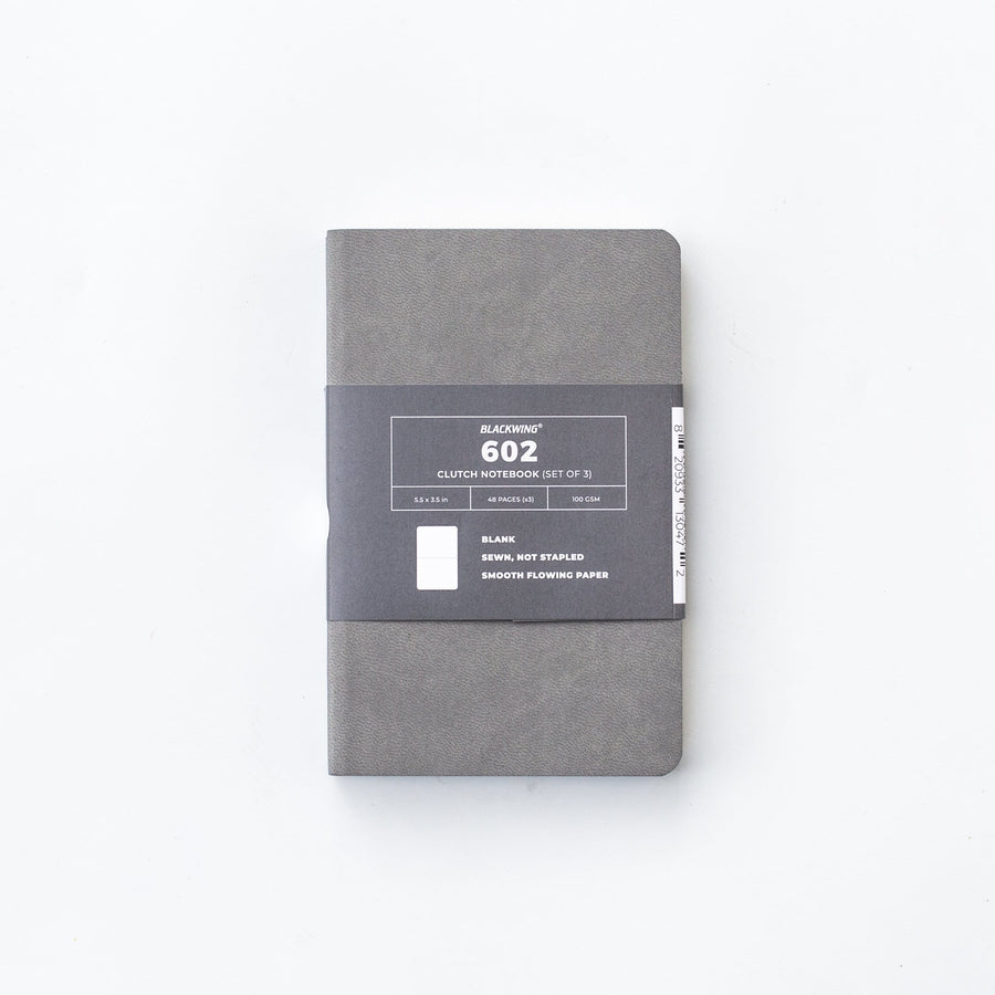 Blackwing 602 Clutch Pocket Notebook (3-Pack)