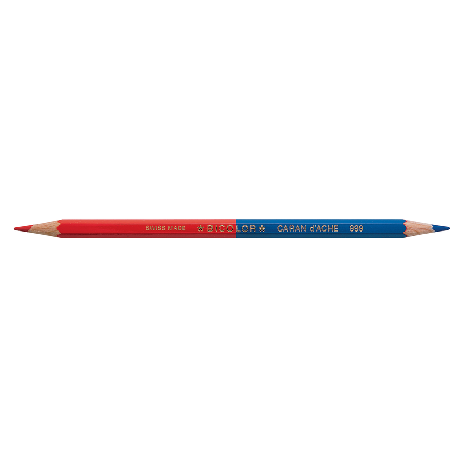 Caran d'Ache Red/Blue Bicolor Pencils — The Gentleman Stationer