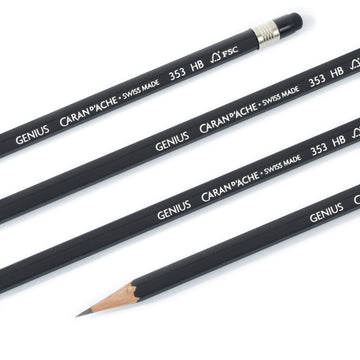 Caran d'Ache Genius Pencils - Black