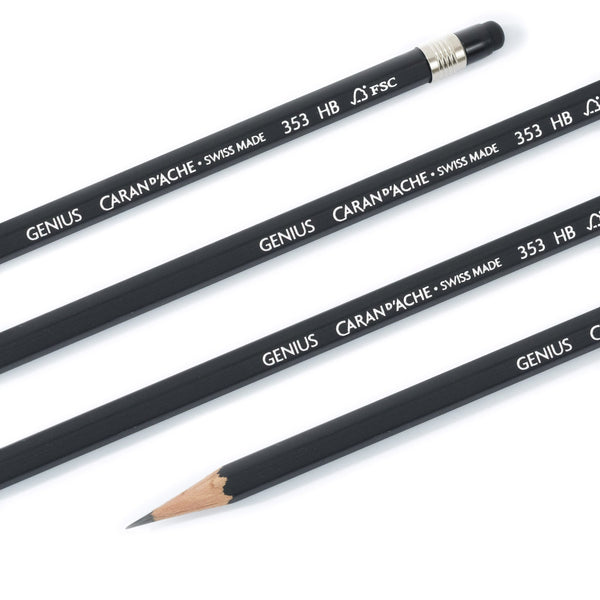 Caran d'Ache Genius Pencils |  White