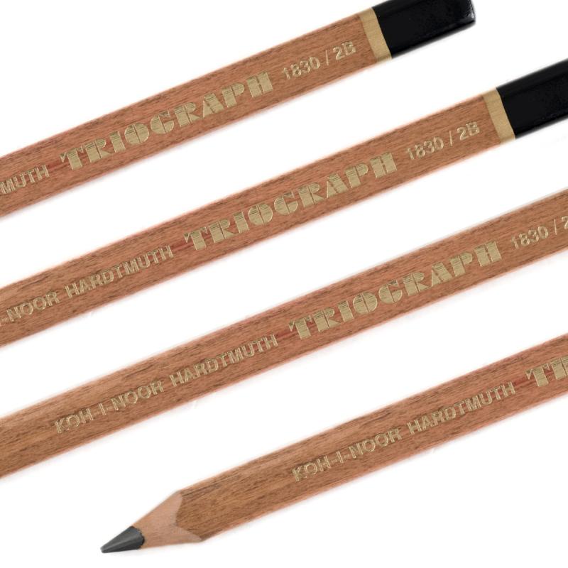 Koh-I-Noor Triograph Pencils - 2B