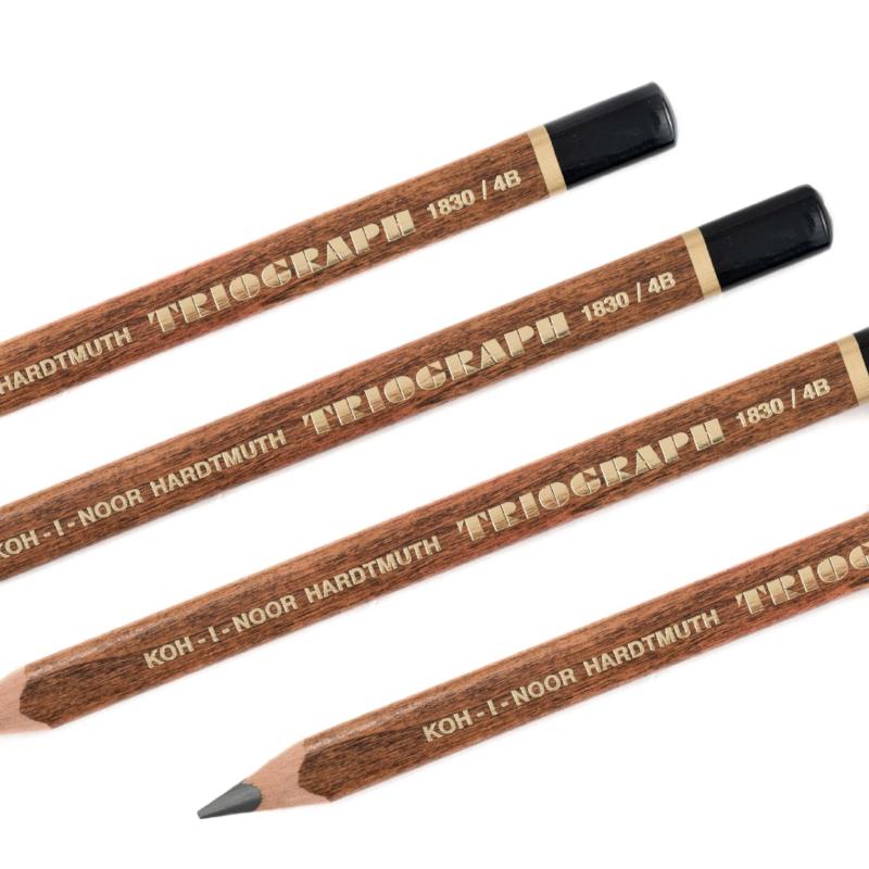 Koh-I-Noor Triograph Pencils - 4B