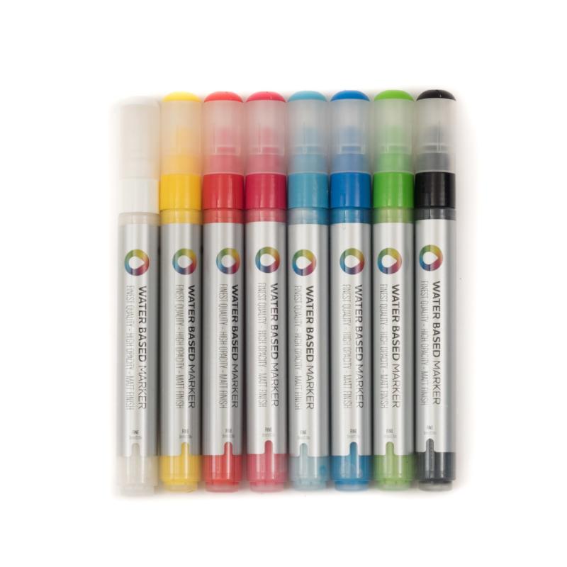 Montana Colors 5mm Water Based Paint Markers (8-Pack)