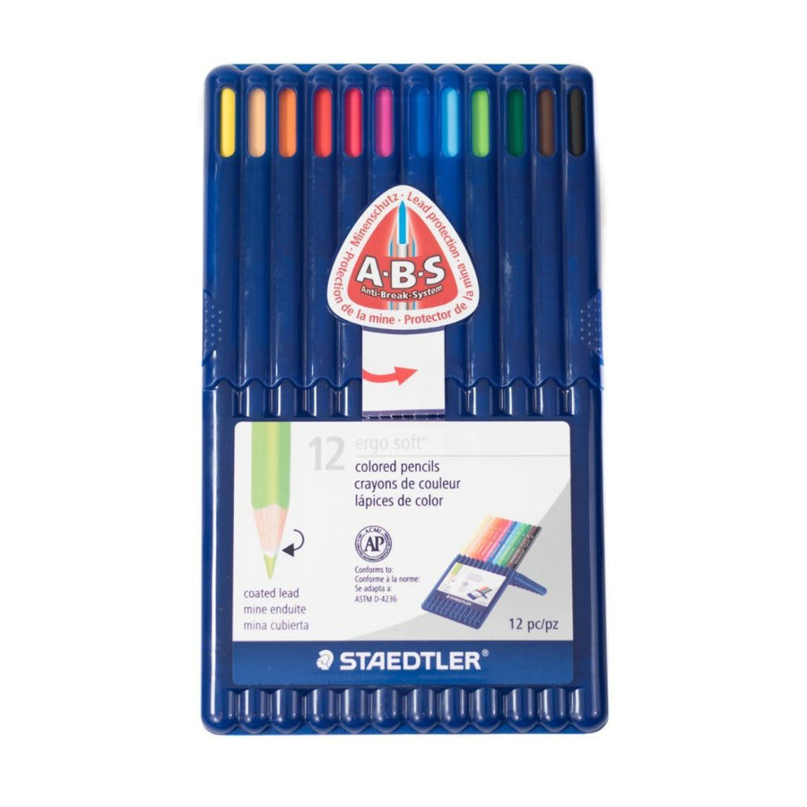 Staedtler Ergosoft Colored Pencils (12 Pack)
