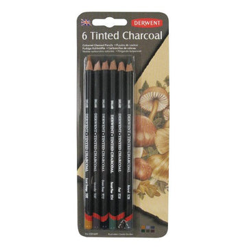 Derwent Tinted Charcoal (6 Pack)