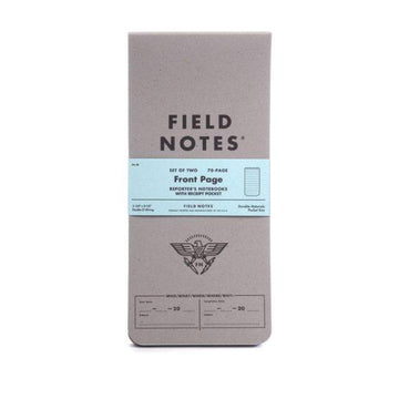 Field Notes Front Page