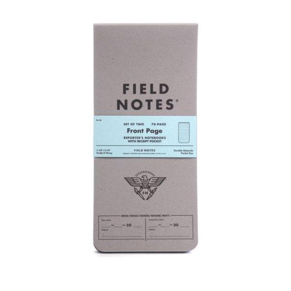 Field Notes Front Page