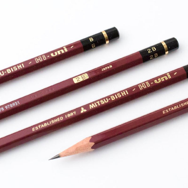 Hi-Uni Pencil, Drawing Set of 6 | Mitsubishi Pencil Co.