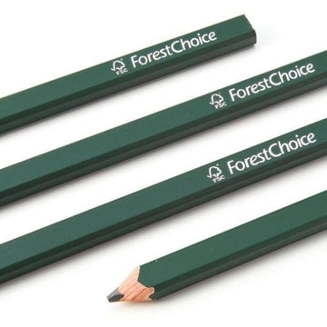 ForestChoice Flat Carpenter Pencils (12 Pack)