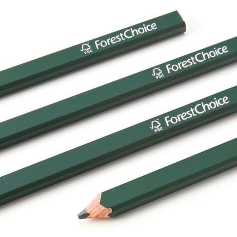 Menards Contractor 24-Pack Flat Carpenter Pencils – 7 Inch Wood, Green