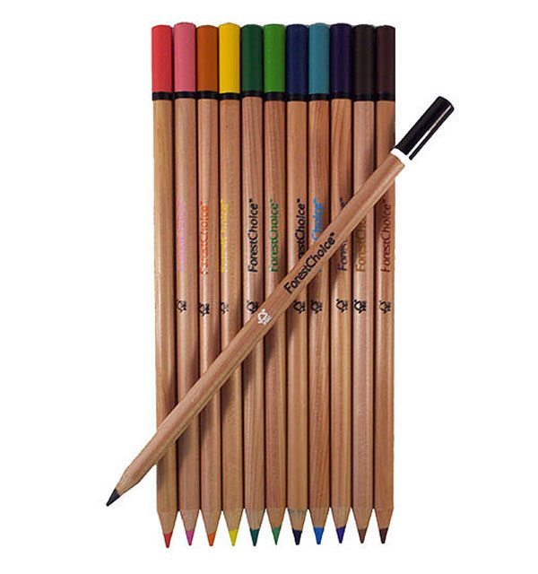 Brandless Mini Colored Pencils FSC Certified Wood