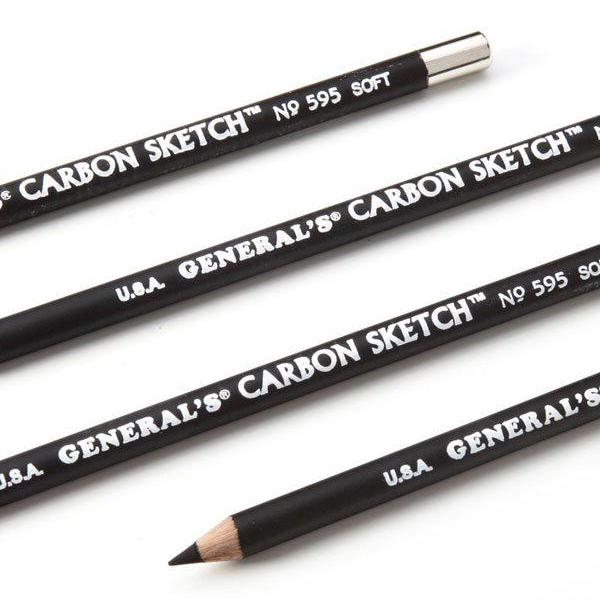General's Charcoal White Pencils