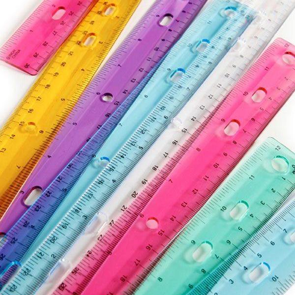 12-Inch Plastic Ruler