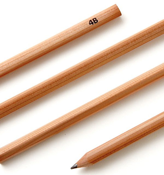 Kitaboshi Triangle Pencil B Set with Sharpener - Philadelphia Museum Of Art