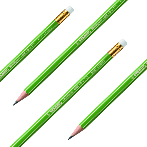 Stabilo GreenGraph HB Graphite Pencils (12 Pack) –