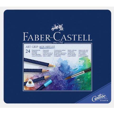 Faber-Castell ART GRIP Aquarelle Pencils - 24 Pk