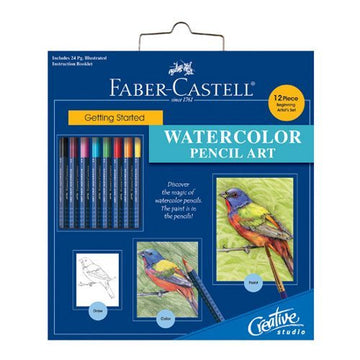Faber-Castell Getting Started: Watercolor Pencil Art Set