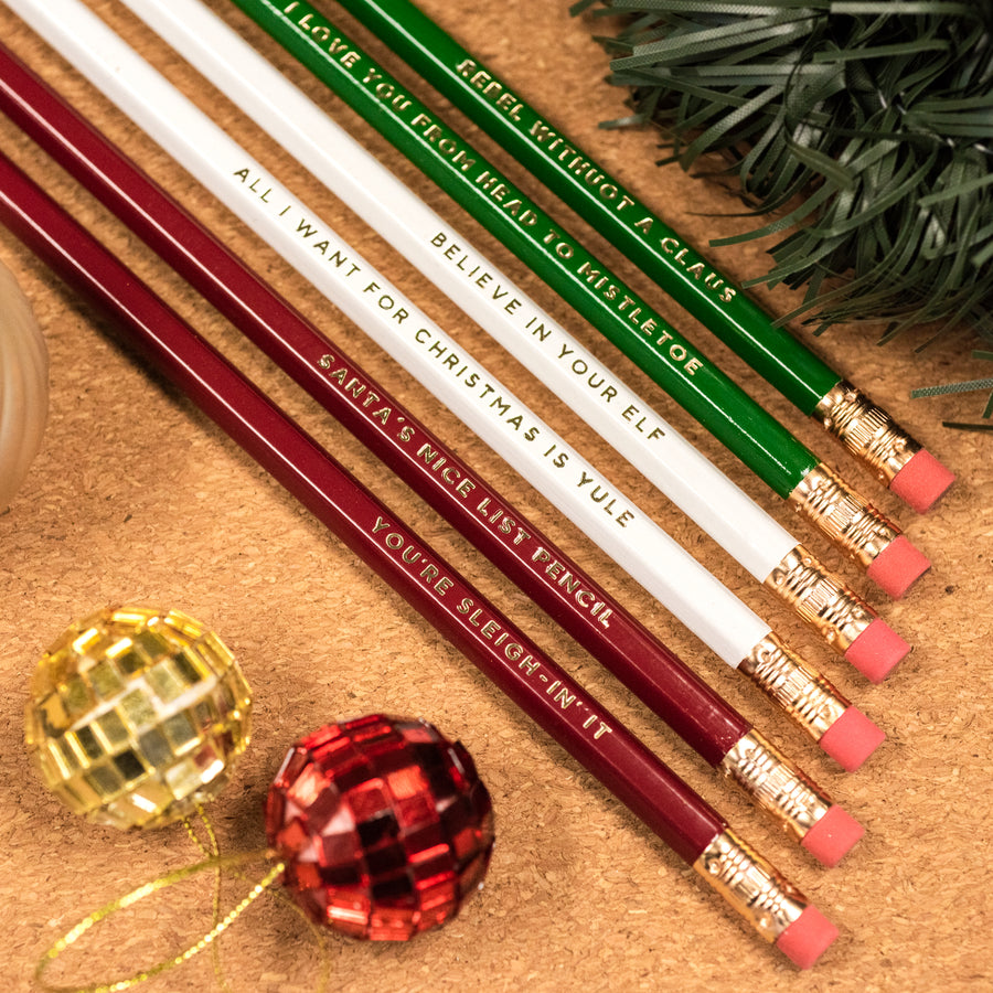 Free Holiday Pencils For Orders Over $20