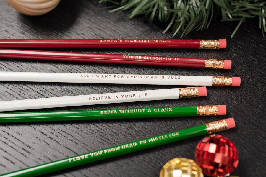 Free Holiday Pencils For Orders Over $20