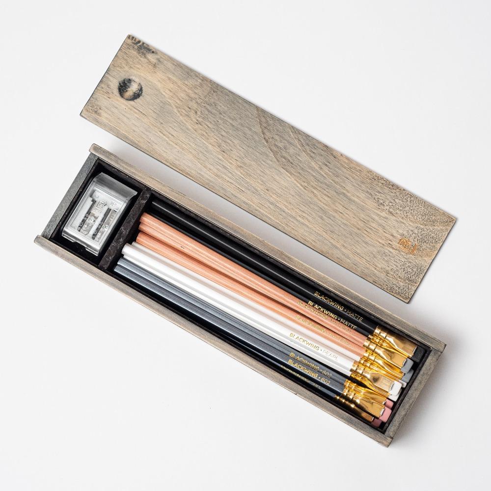 Blackwing Rustic Box | Pencils.com