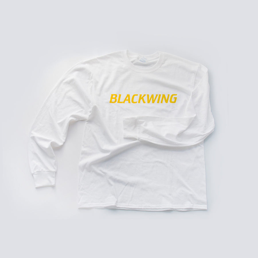 Blackwing Long Sleeve Logo T-Shirt - White